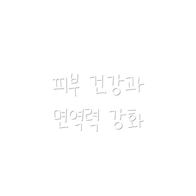 피부 건강과 면역력 강화